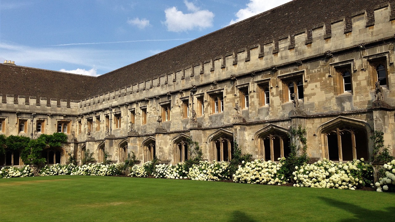 magdalen  college  oxford free photo