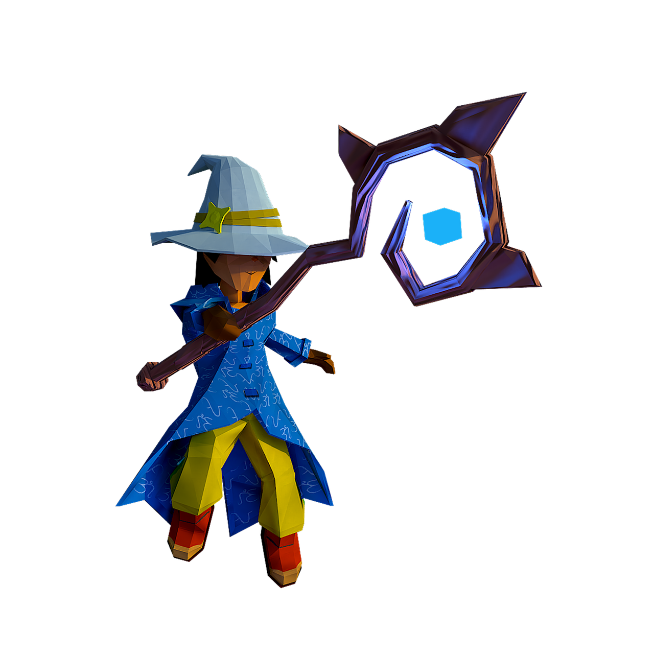 mage  lowpoly  power free photo