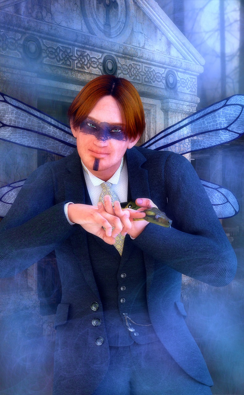 magic man dragonfly free photo