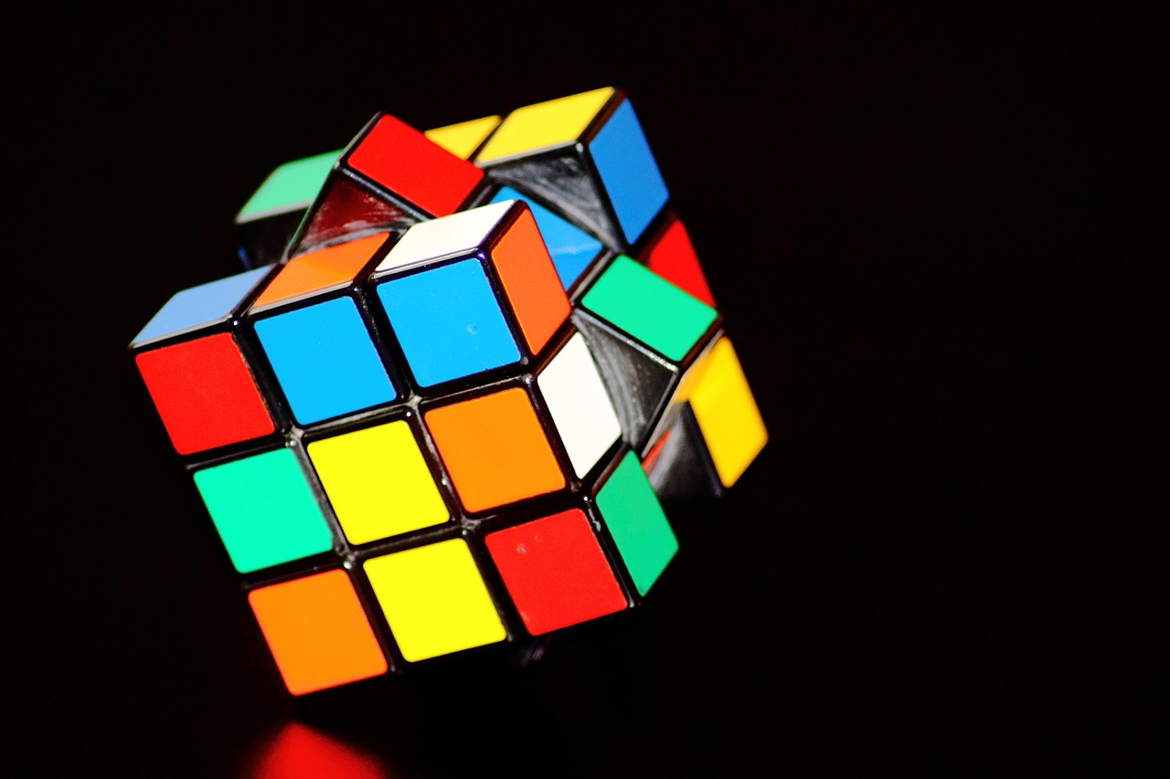 magic cube cube puzzle free photo