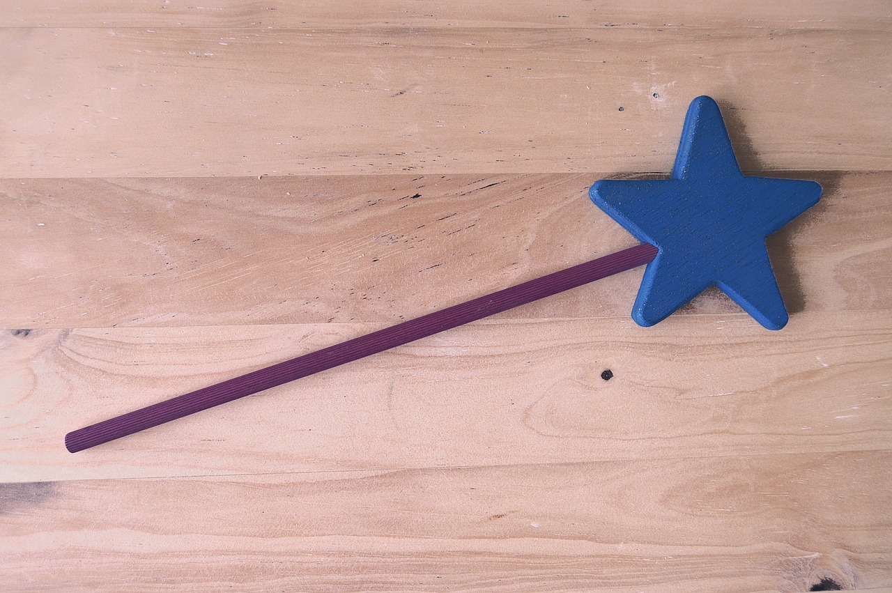 magic wand wand wood background wood free photo