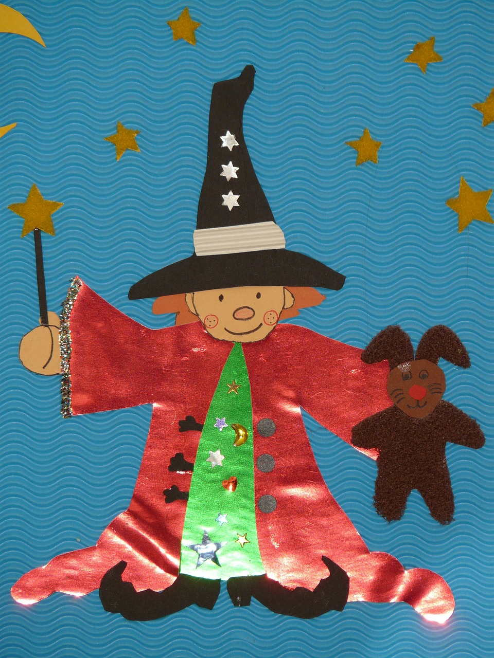 magician,wand,magic hat,conjure,tinker,paint,children,figure,free pictures, free photos, free images, royalty free, free illustrations, public domain