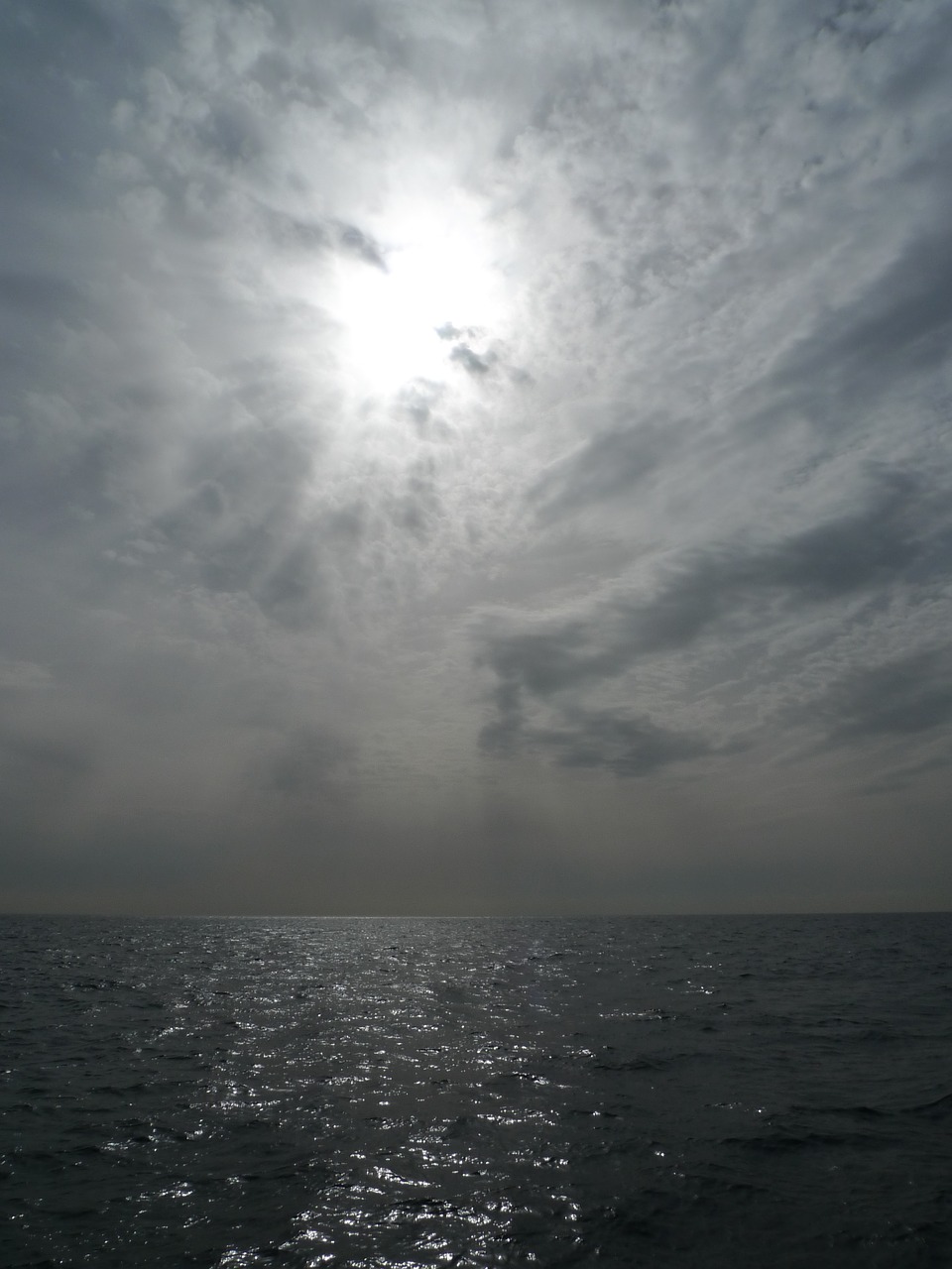 magnificent sky sailing on open waters clouds free photo