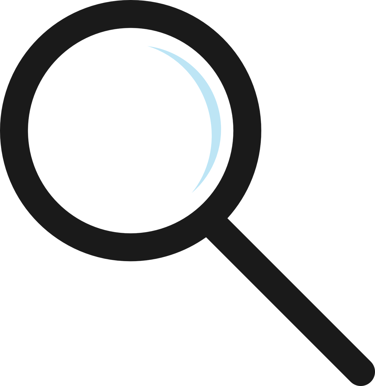 magnifier glass icon free photo