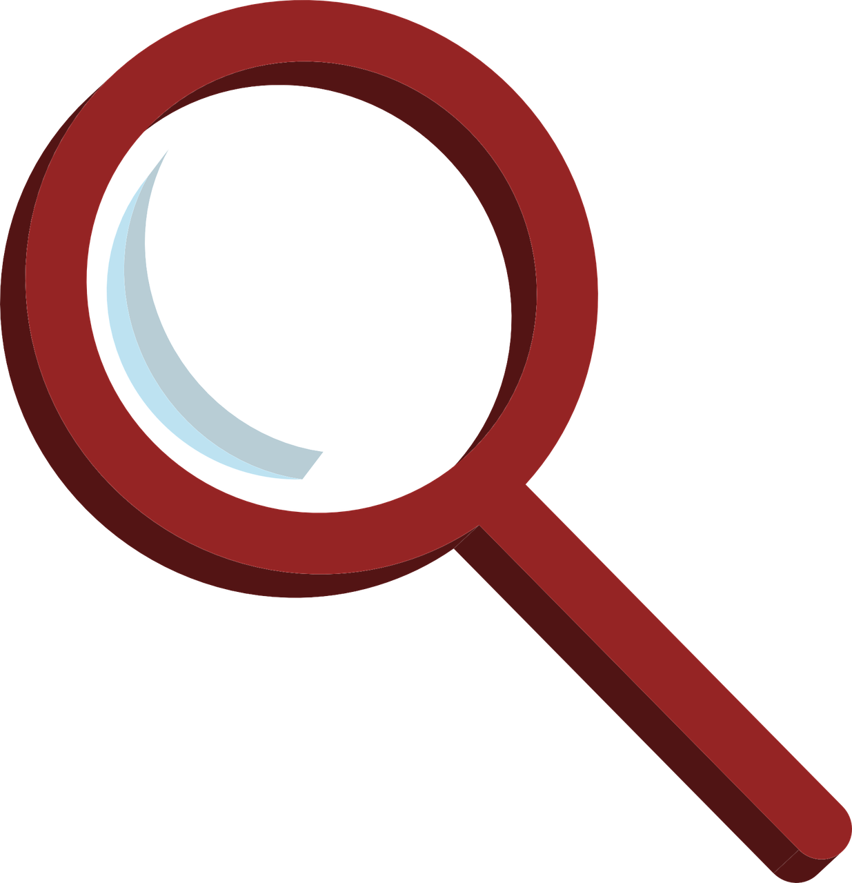 magnifier glass icon free photo