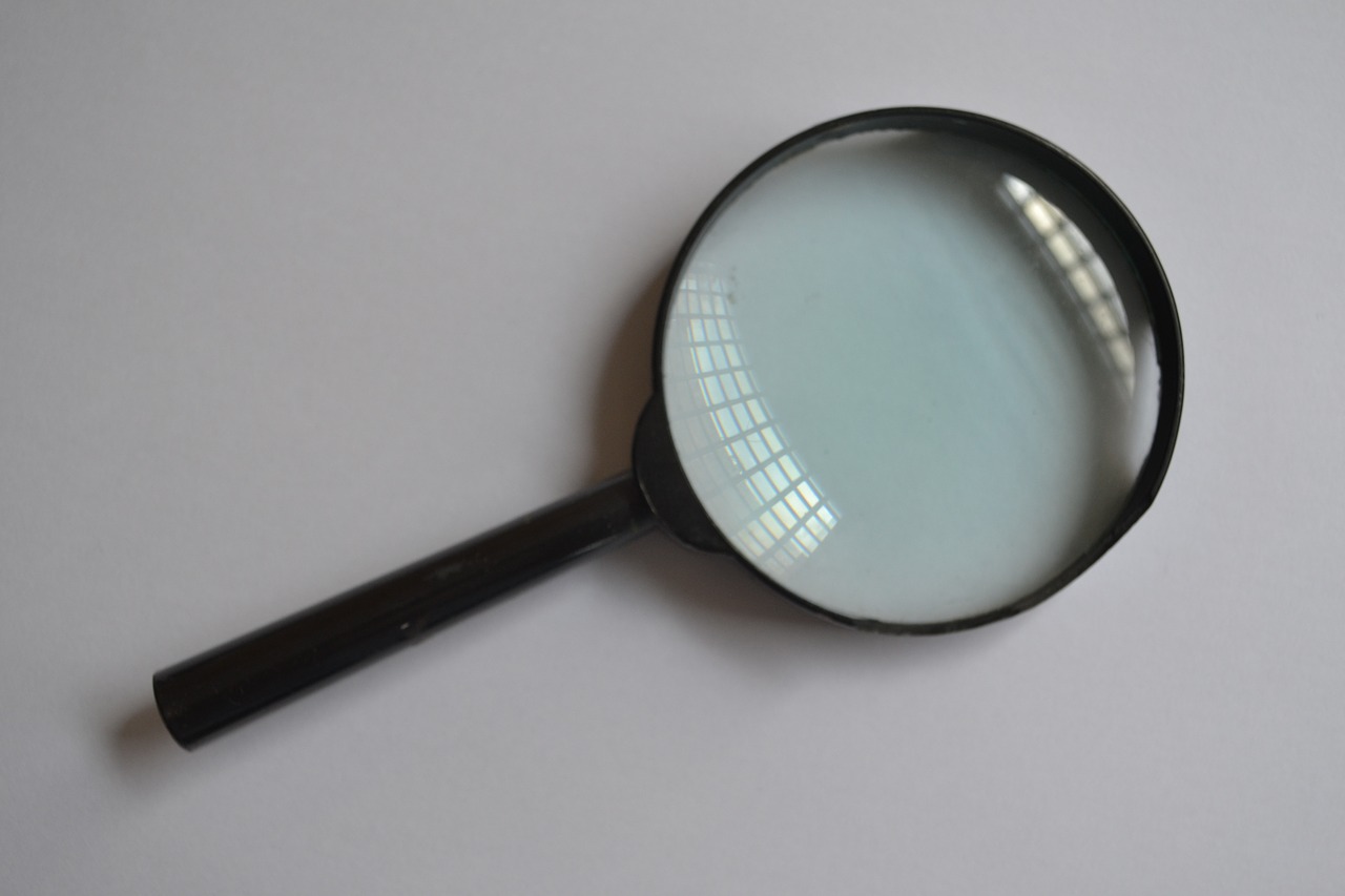 magnifying glass glass increase free photo