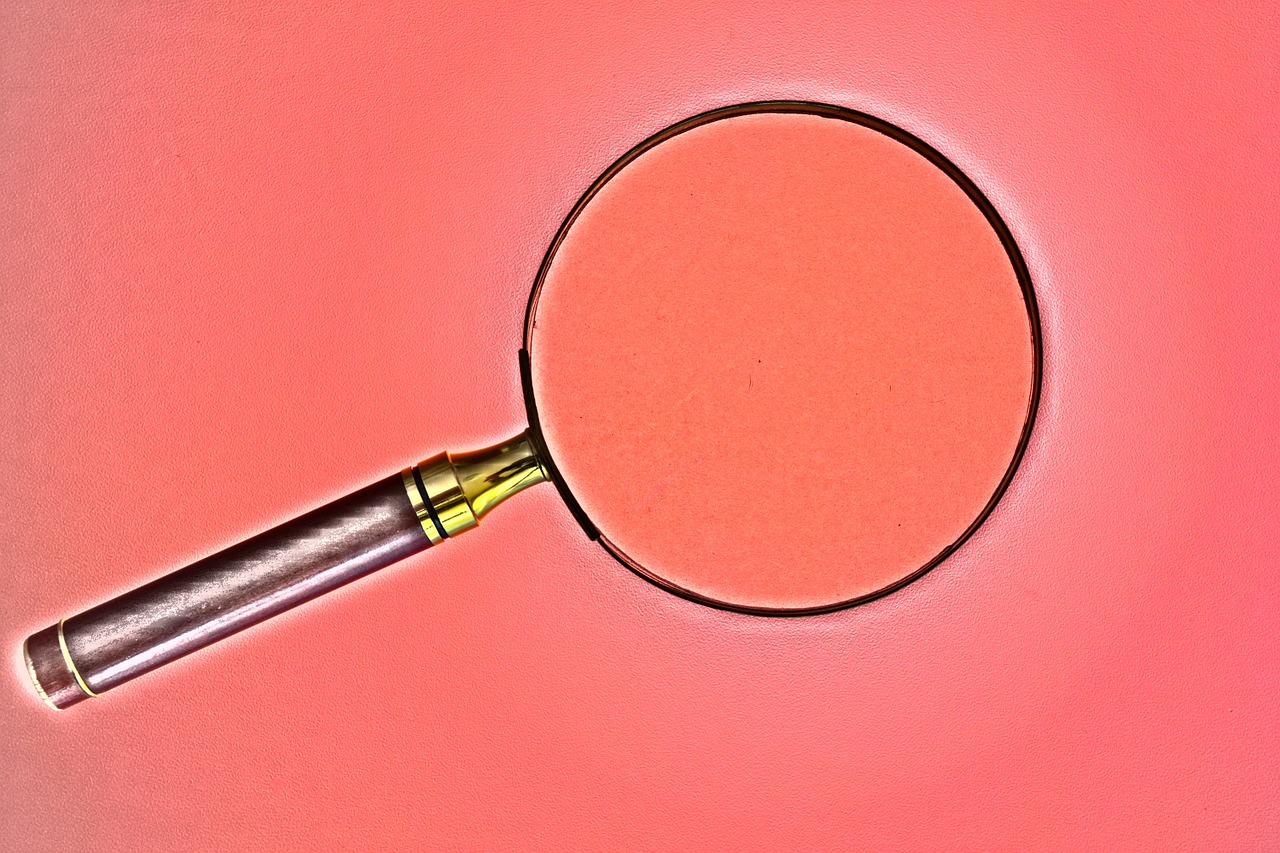 magnifying glass magnification focus free photo