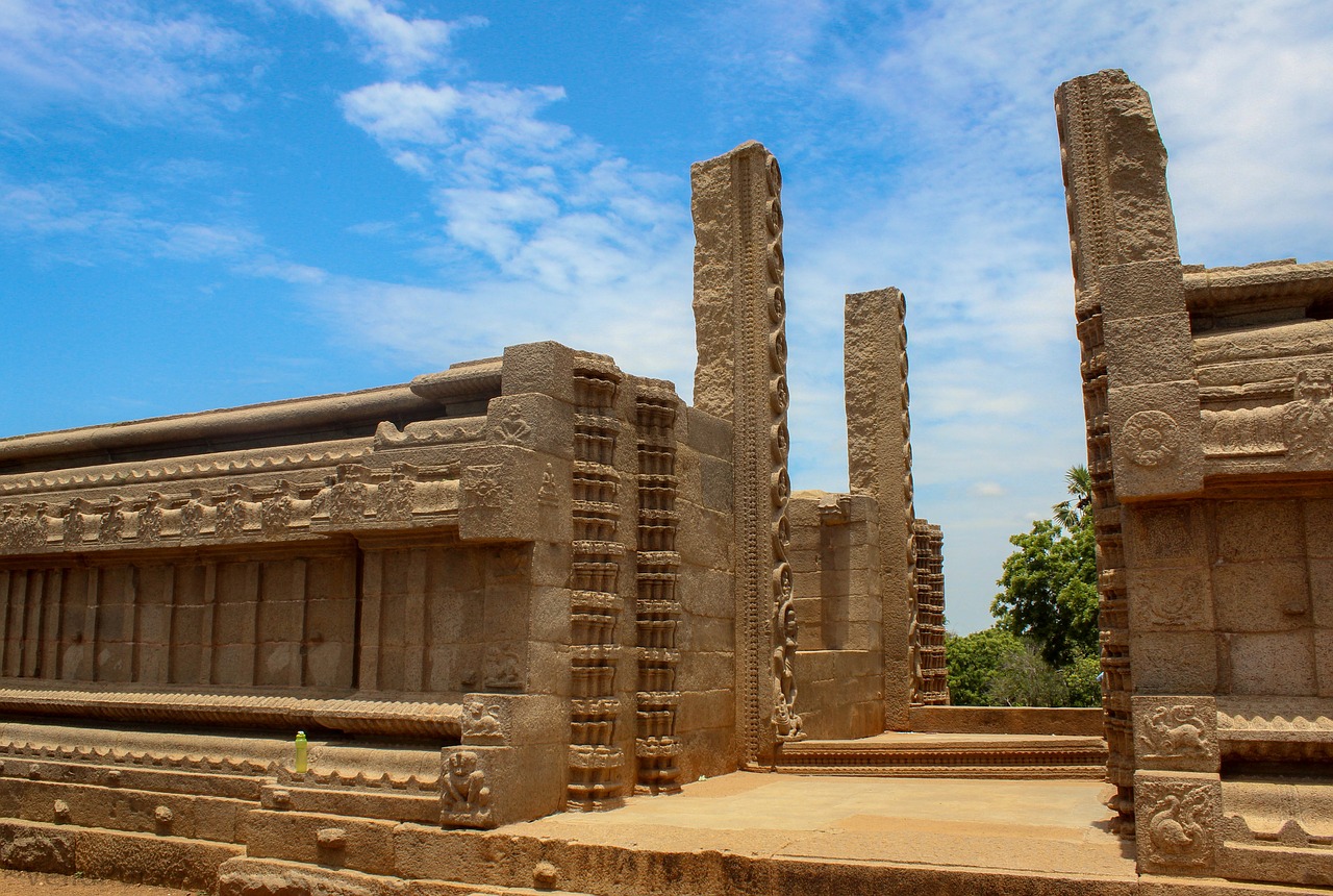 mahabalipuram  india  monuments free photo