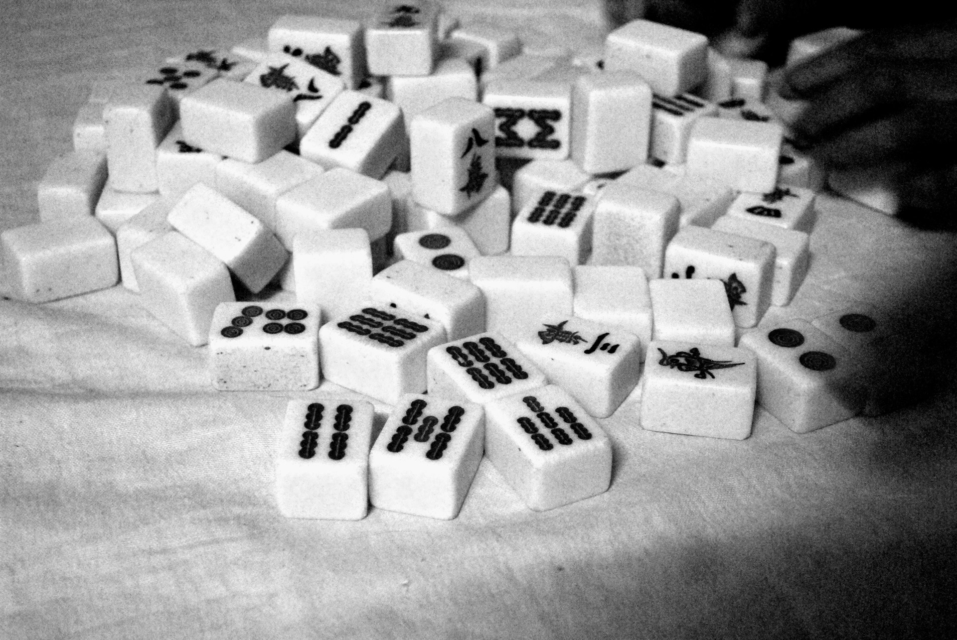 mahjong tile tiles free photo