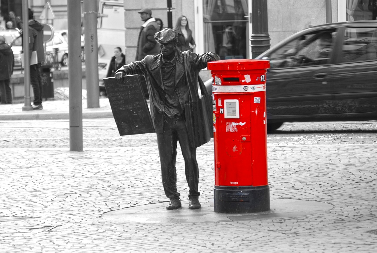 mailbox post street free photo