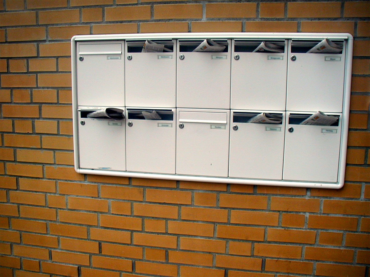 mailbox letter boxes newspaper free photo