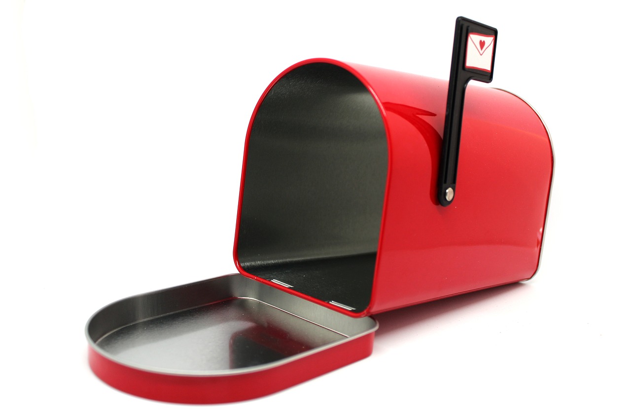 mailbox red mail free photo