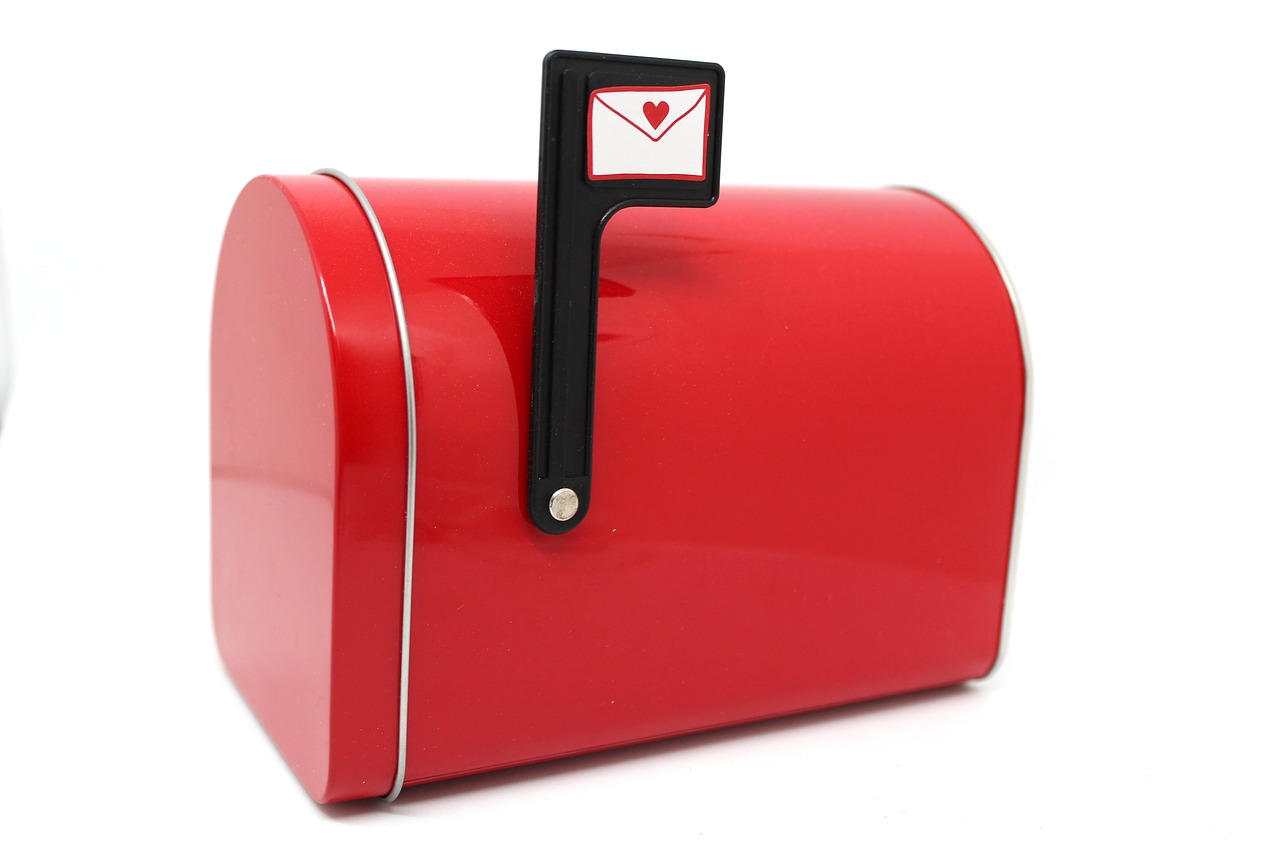 mailbox red mail free photo