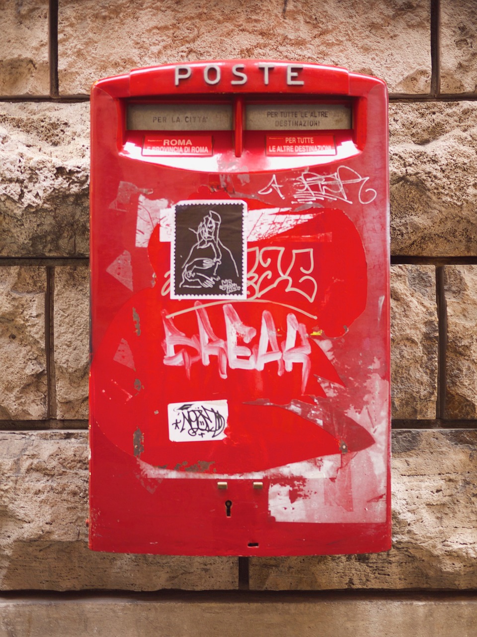 mailbox brick city free photo