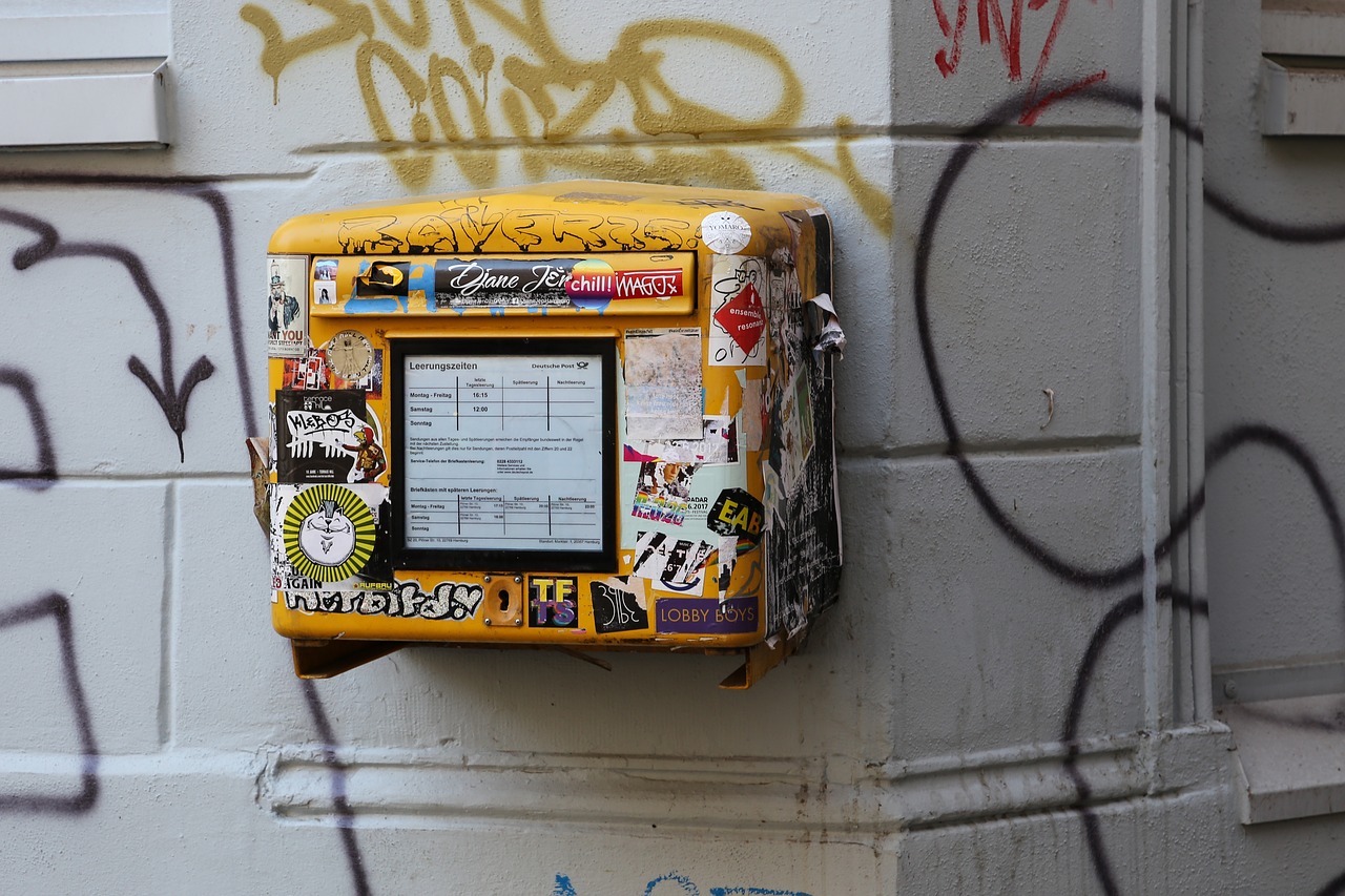 mailbox  letter boxes  vandalism free photo