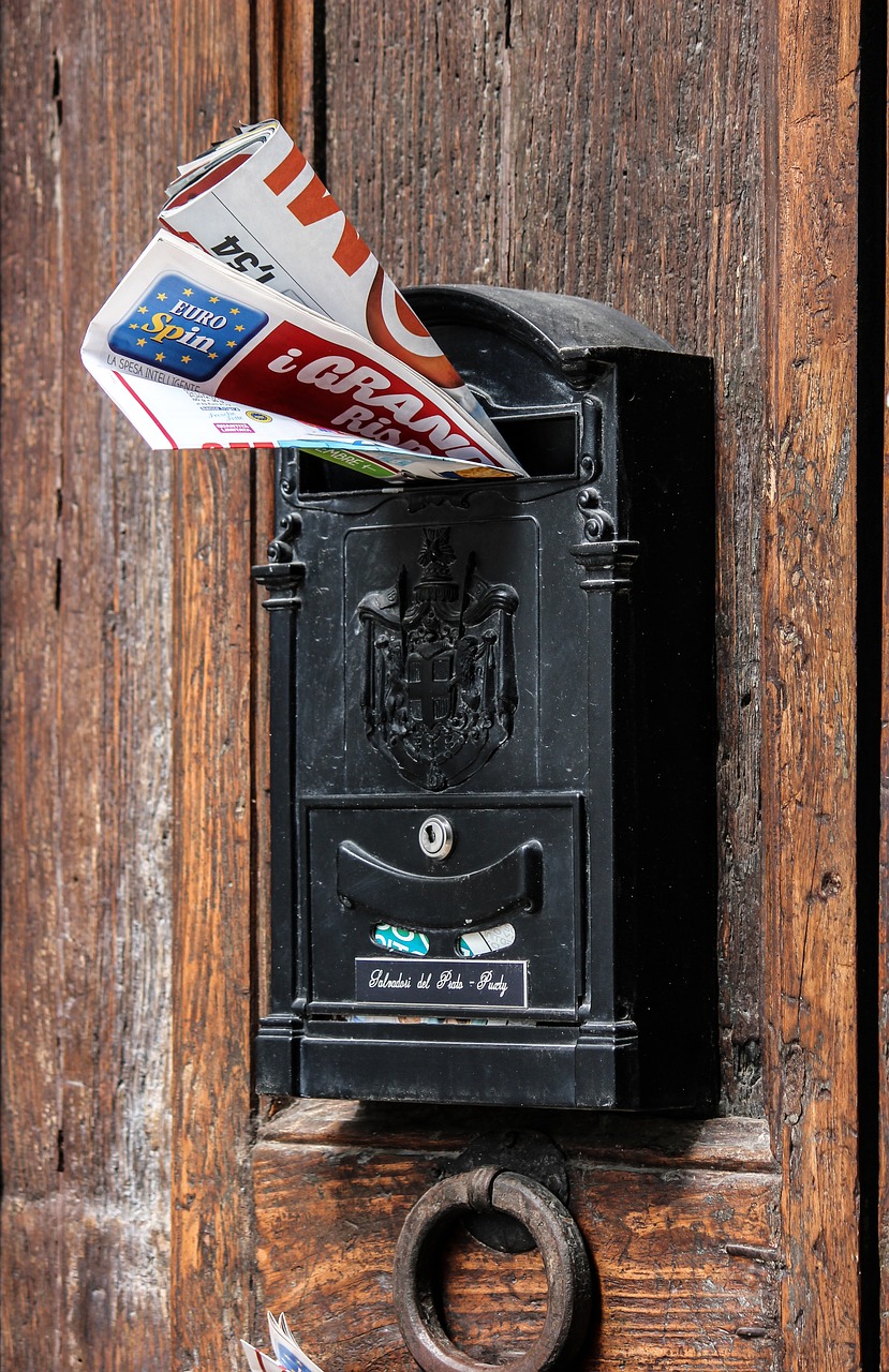 mailbox  mail  newspaper free photo