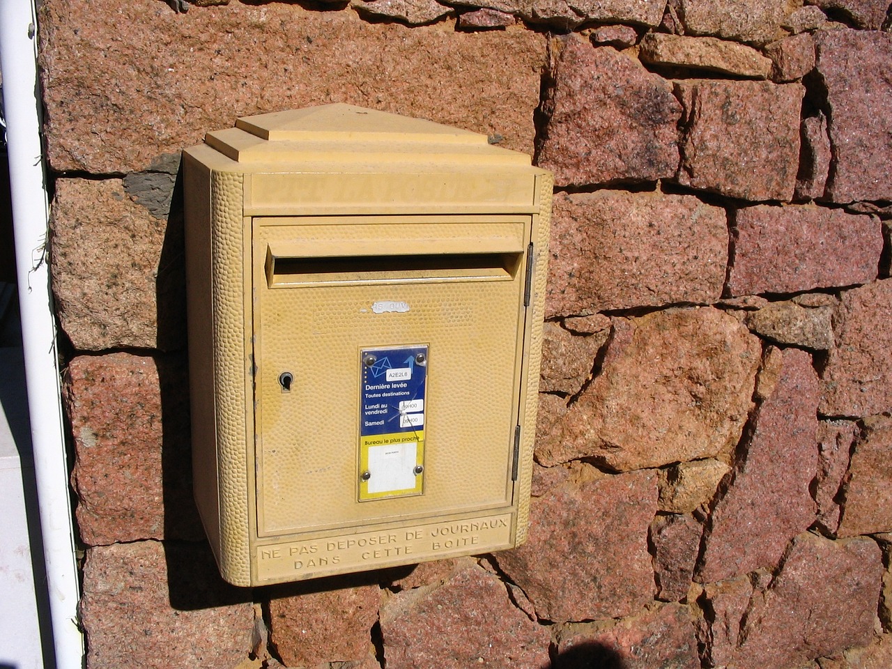 mailbox corsica france free photo