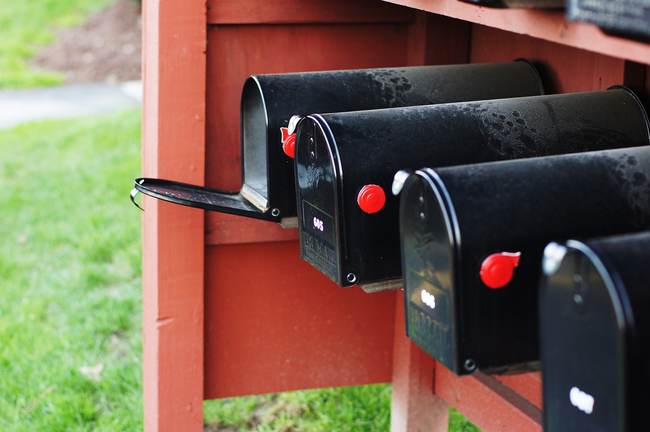 mailbox apartment residential free photo