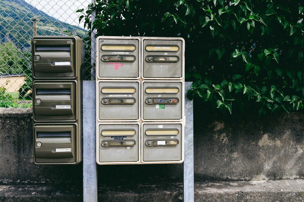 mailboxes post france free photo