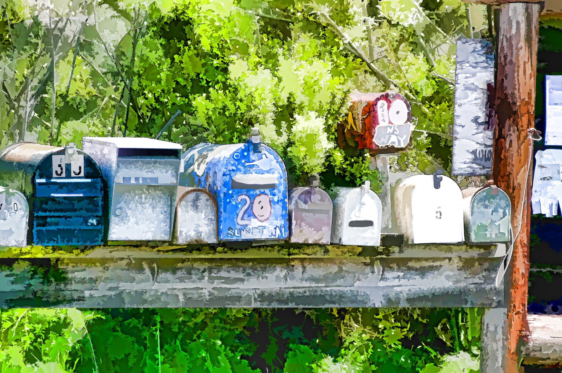 mailboxes mail box mailbox free photo