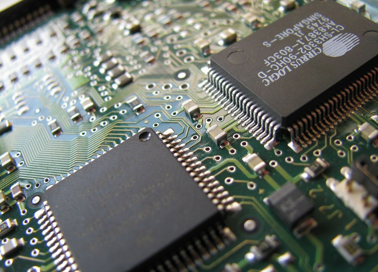 main board chips electronics free photo