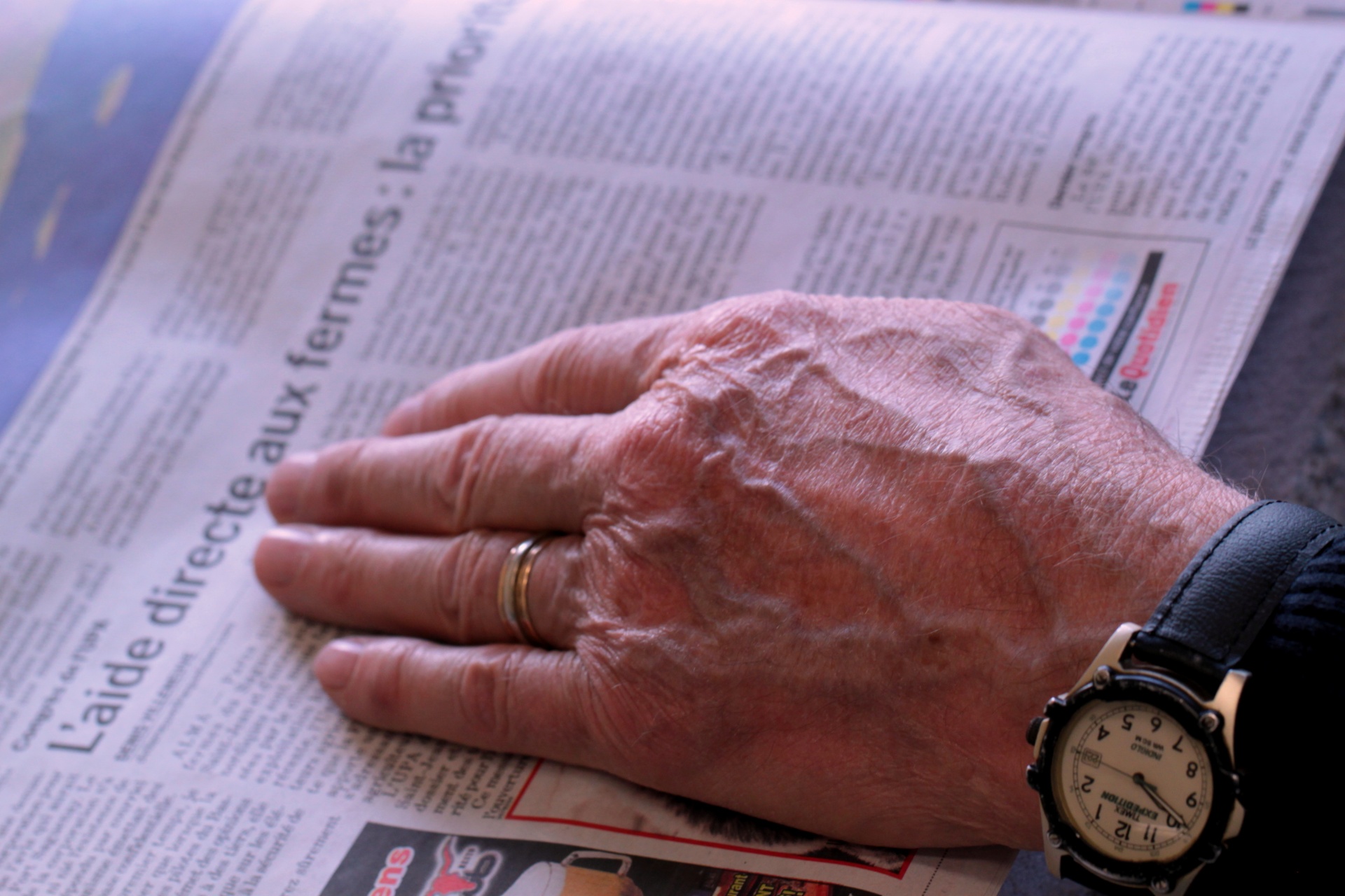 man hand old free photo