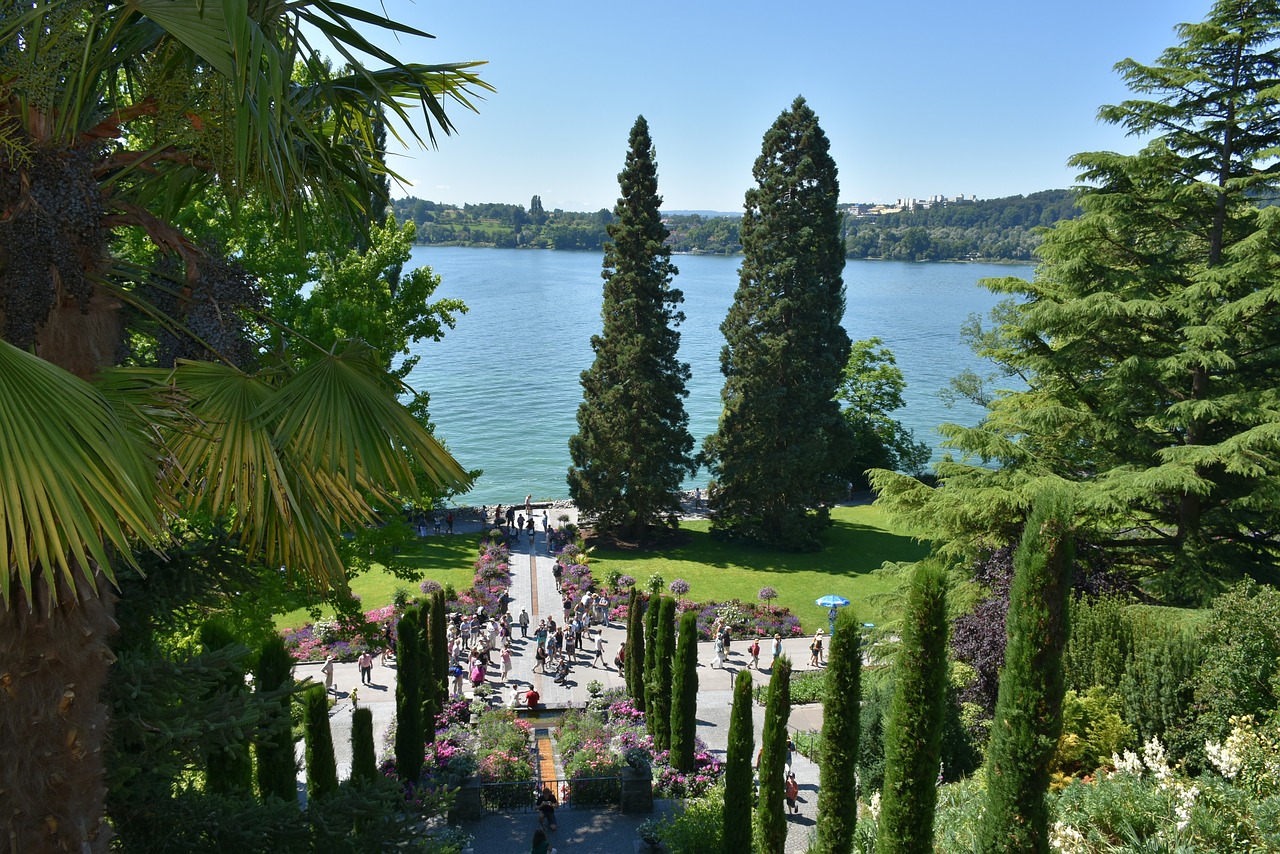 mainau island lake constance free photo