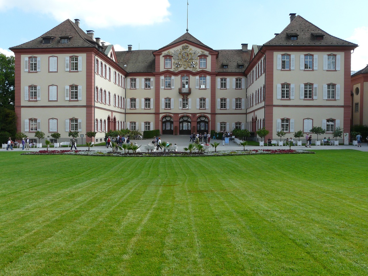 mainau island german knights castle villa free photo