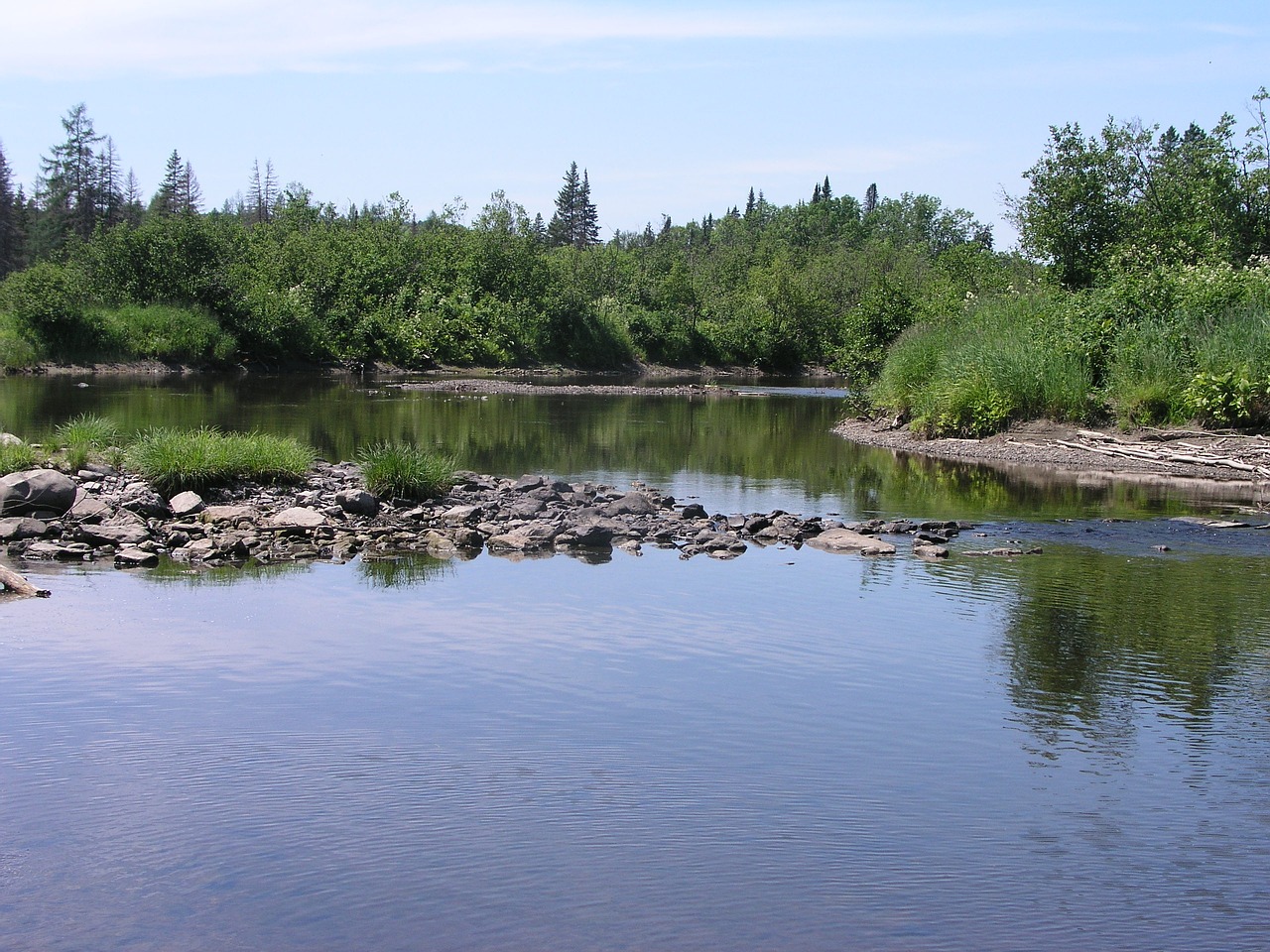 maine river stream free photo