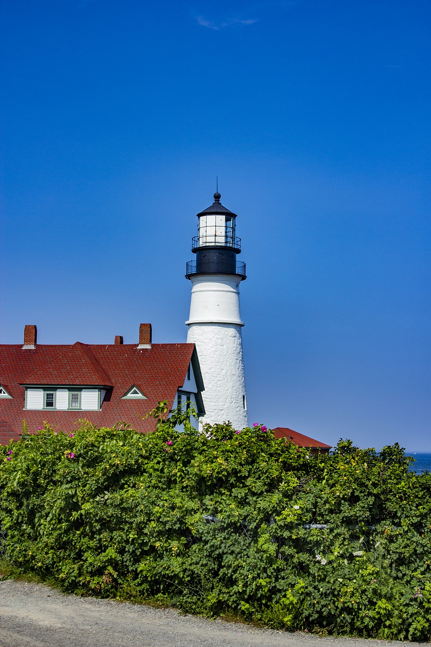 maine  portland  lighthouse free photo