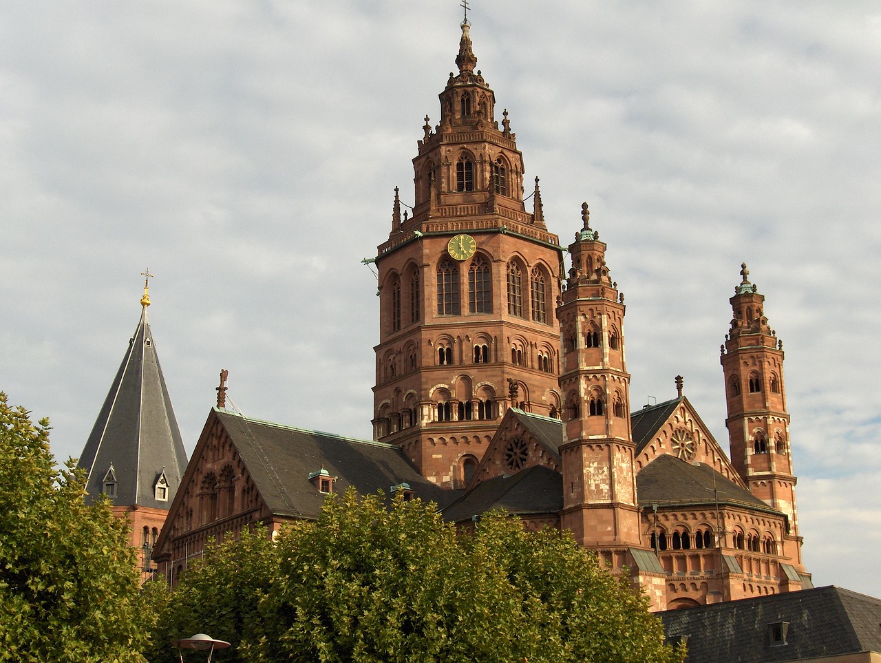 mainz dom places of interest free photo