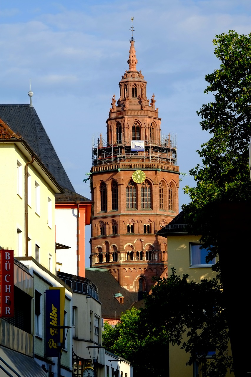 mainz cathedral dom mainz free photo