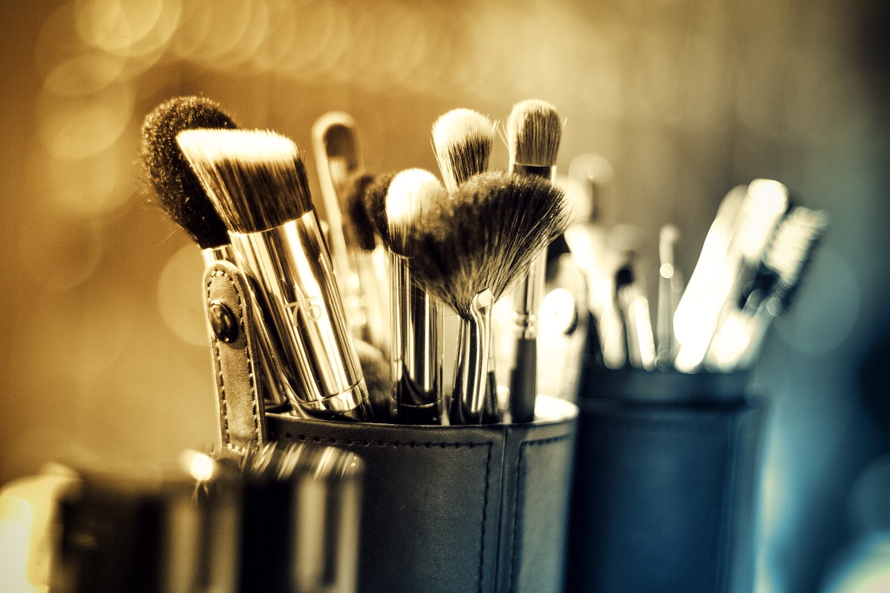 makeup colors brushes free photo