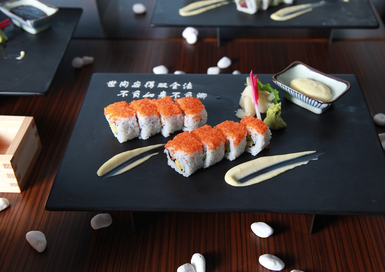 maki roll sushi j free photo