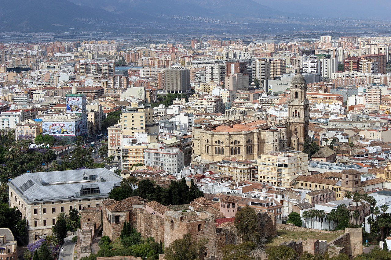 malaga spain andalucia free photo