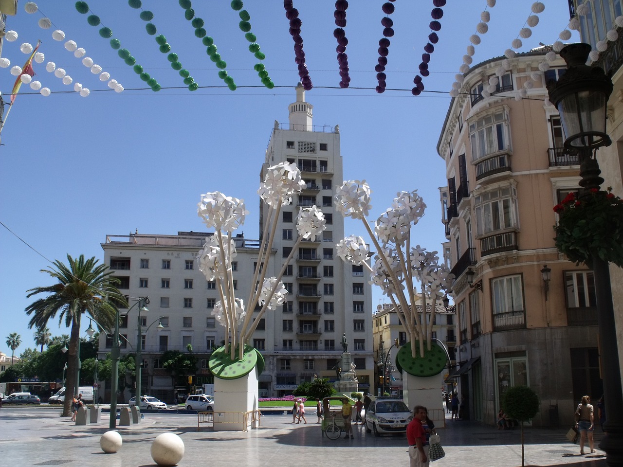 malaga spain sculpture free photo