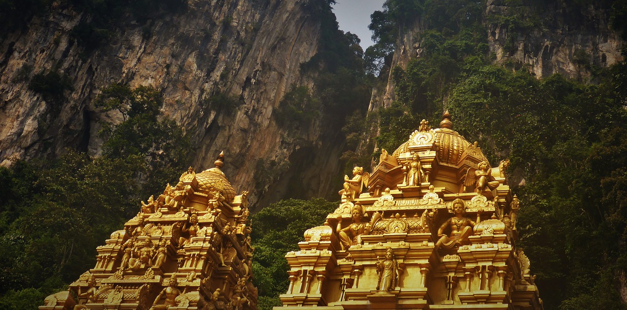 malaysia temple hindu free photo