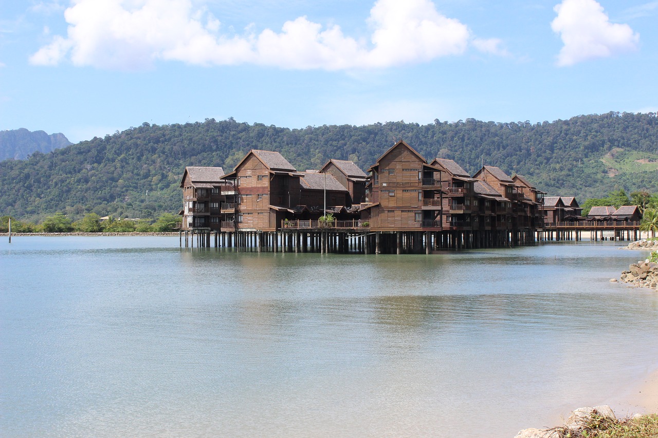 malaysia langkawi houseboat free photo