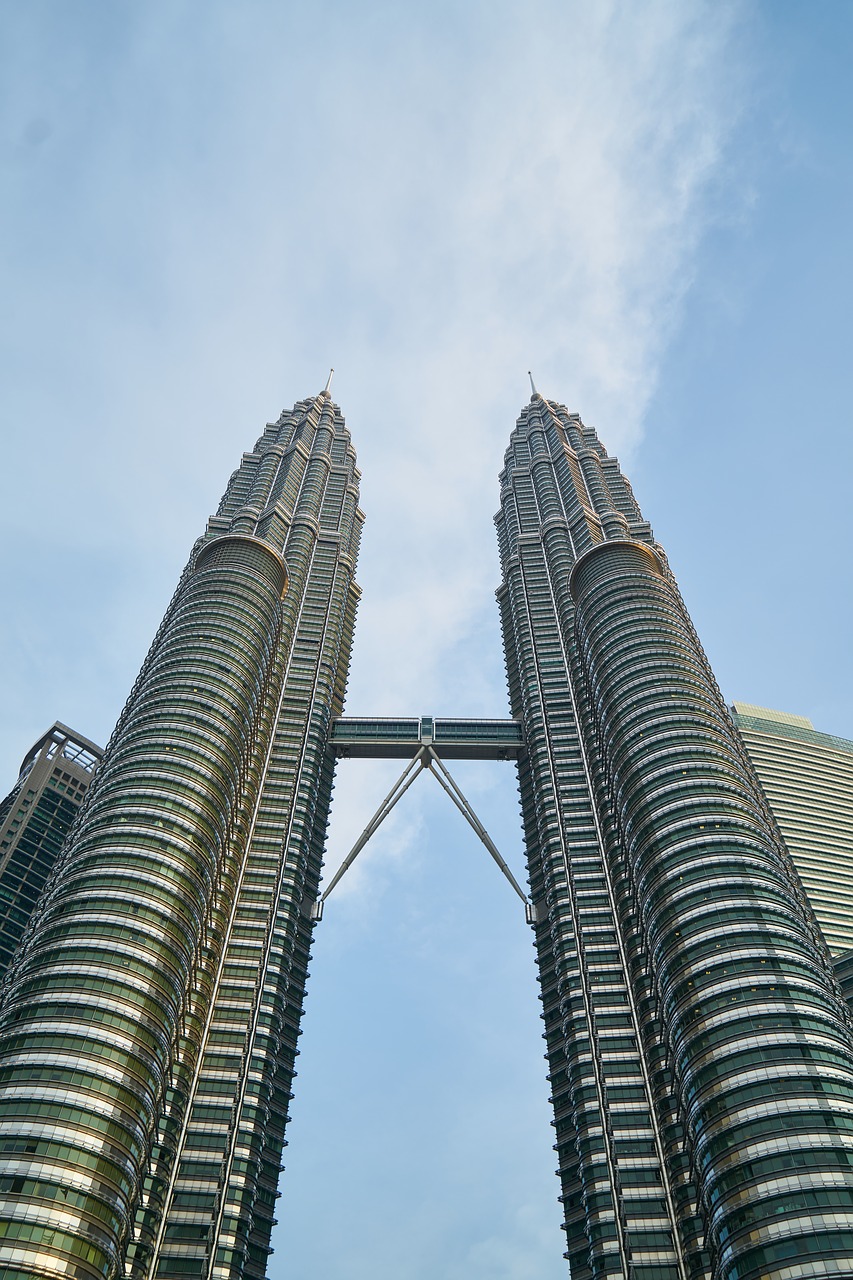 malaysia skyscraper building free photo