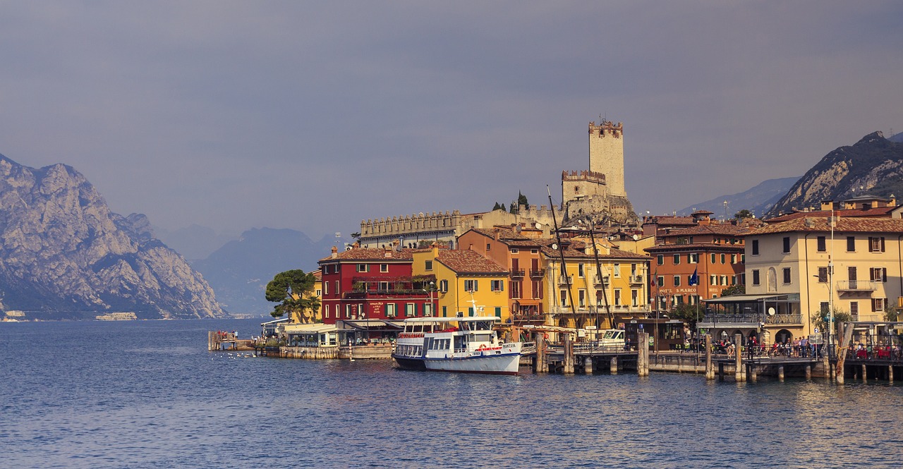 malcesine italy garda free photo