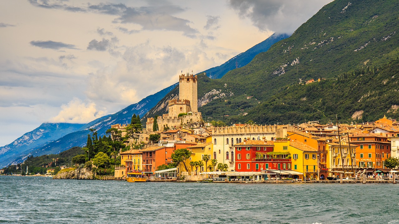 malcesine  garda  vacations free photo