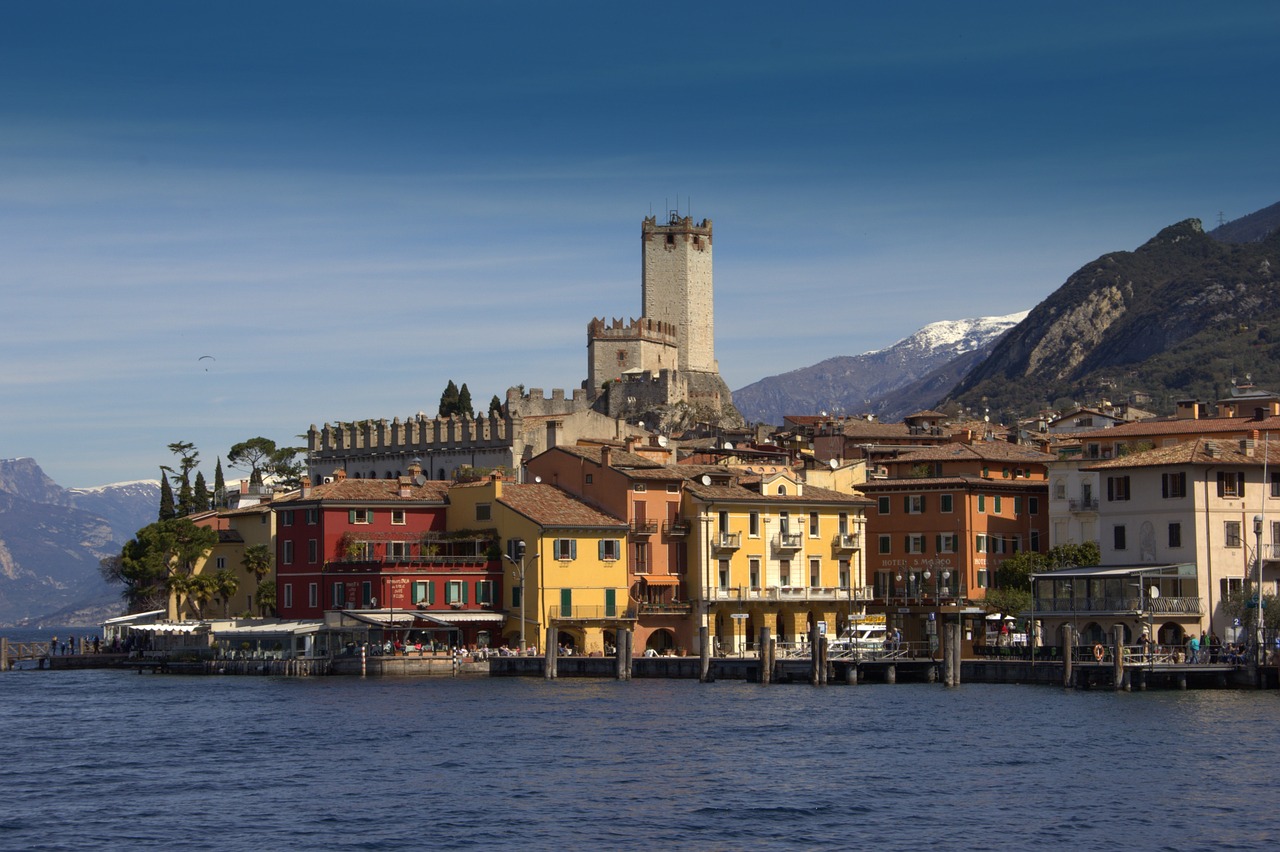 malcesine  italy  garda free photo