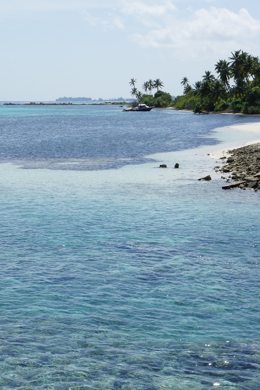 maldives island blue free photo