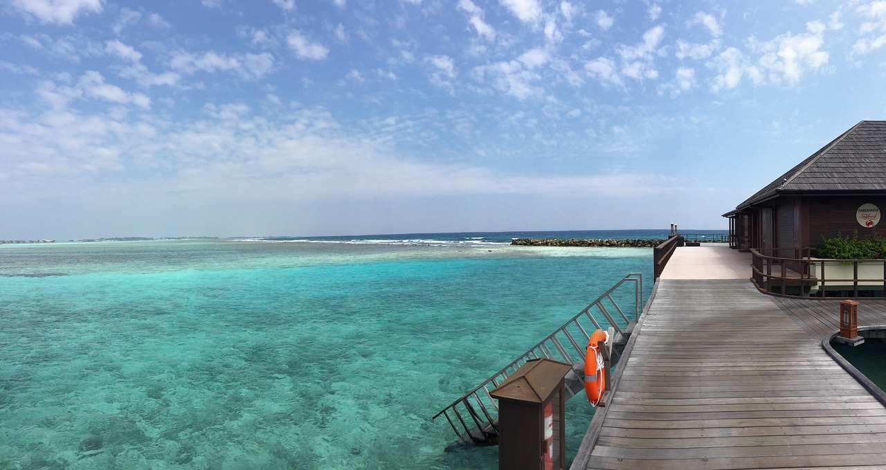 maldives the sea paradise island free photo