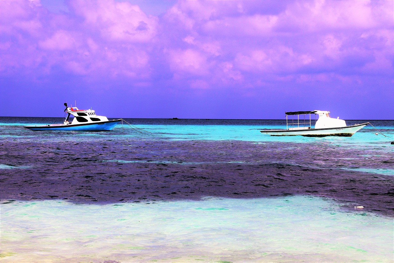 maldives fabulous colors ocean free photo