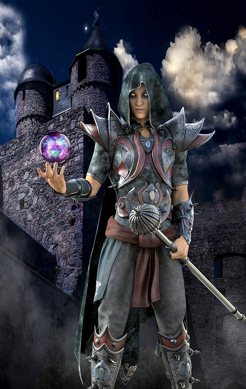 male  wizard  magical free photo
