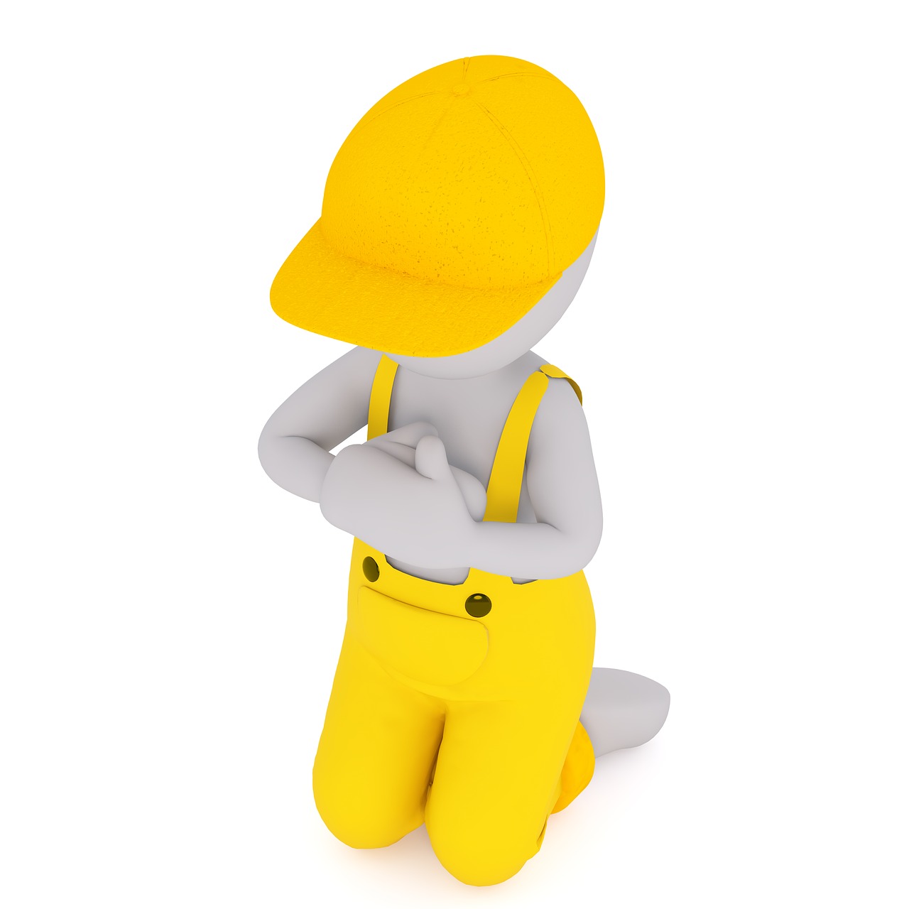 males 3d model isolated free photo