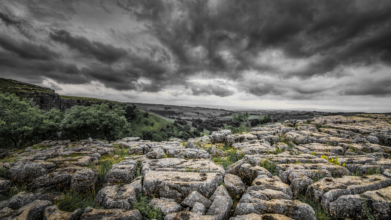 malham cove yorkshire limestone free photo