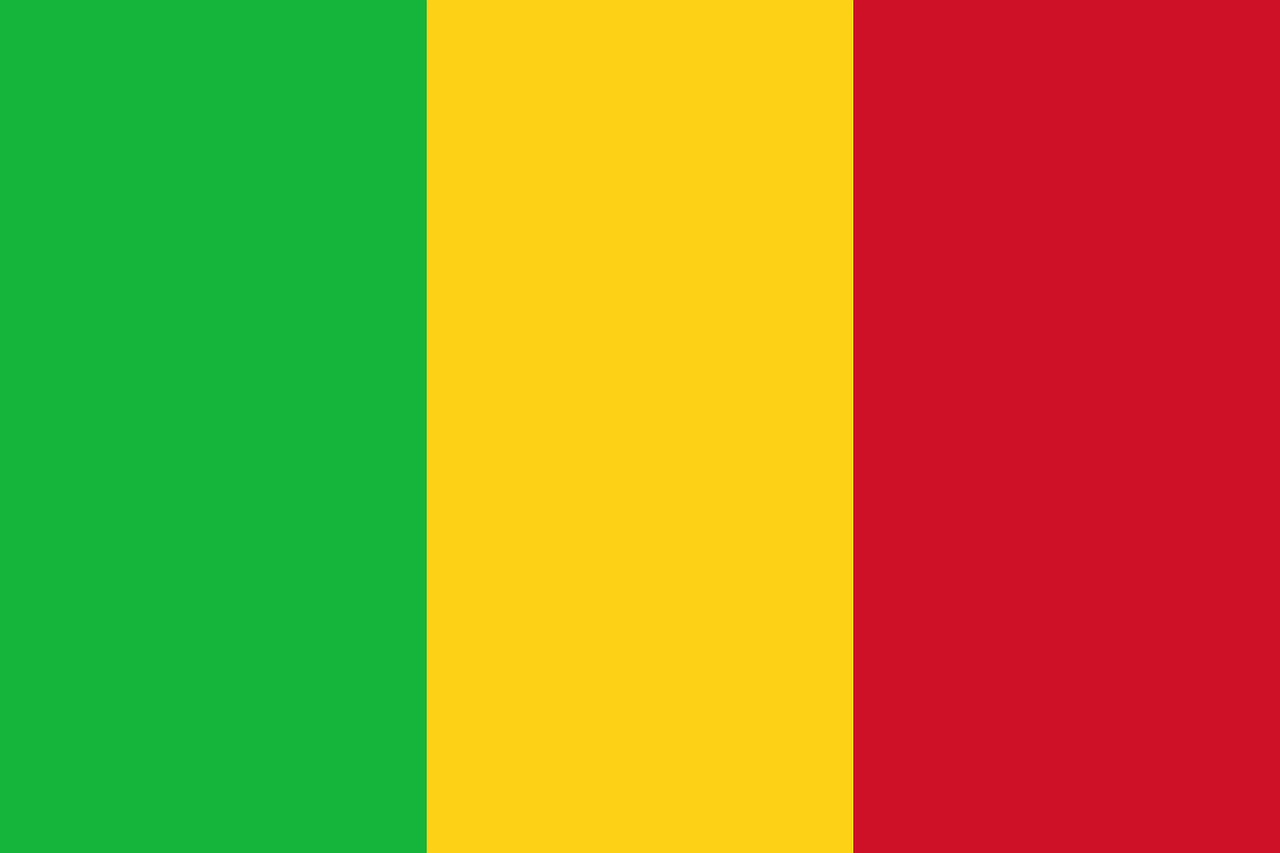 mali flag national flag free photo