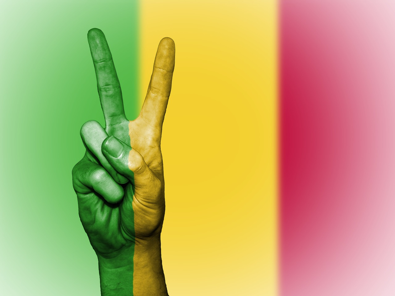 mali peace hand free photo